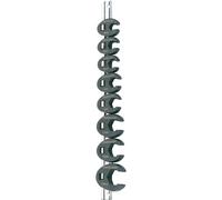Draper 3/8"D Metric Crow Foot Spanner Set On A Metal Rail 8pc 10 to 22mm 61034