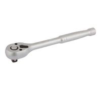 Draper Reversible Soft Grip Ratchet | 3/8" Square Drive 72 Tooth | Torque Socket Wrench | 26724, Blue