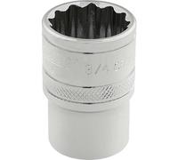 Draper 49481 Square Drive Hi-Torq 12 Points Socket 3/8" Length