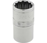 Draper Expert 49459 Hi-Torq® 12 Point Socket 3/8in Sq. Dr. 5/8in each
