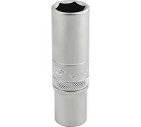 Draper 3/8" Drive Satin Finish Deep Hexagon Socket Metric 3/8" 13mm