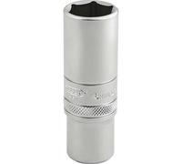Draper 3/8" Drive Satin Finish Deep Hexagon Socket Metric 3/8" 16mm