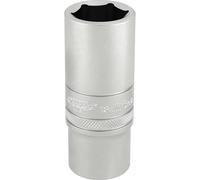 Draper 17545 Metric 3/8-Inch Square Drive Hi-Torq 6-Point Deep 18 mm Socket , Blue