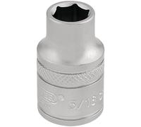 Draper 3/8" Drive Satin Finish Hexagon Socket Imperial 3/8" 5/16"