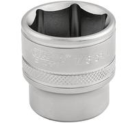 Draper Socket 16576 - Square Drive, 6-Point Imperial, Blue 3/8" Length