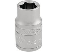 Draper 3/8" Drive Satin Finish Hexagon Socket Imperial 3/8" 3/8"