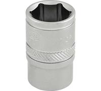 Draper 3/8" Drive Satin Finish Hexagon Socket Imperial 3/8" 1/2"