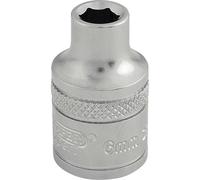 Draper 3/8" Drive Satin Finish Hexagon Socket Metric 3/8" 8mm