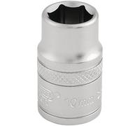 Draper 3/8" Drive Satin Finish Hexagon Socket Metric 3/8" 10mm