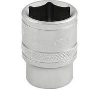 Draper 3/8" Drive Satin Finish Hexagon Socket Metric 3/8" 15mm