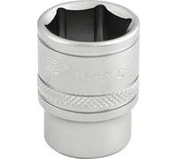 Draper 3/8" Drive Satin Finish Hexagon Socket Metric 3/8" 16mm