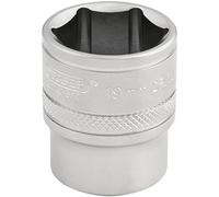 Draper 3/8" Drive Satin Finish Hexagon Socket Metric 3/8" 19mm