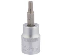 Draper 3/8" Square Drive Socket With Hexagonal Bit 4mm 16282