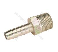 Draper 3/8" Taper 5/16" Bore PCL Male Screw Tailpiece (3 Piece)
