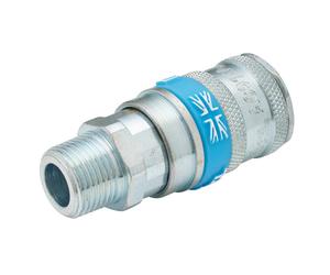 Draper 3/8in Bsp Taper Male Thread Vertex Air Coupling 51409