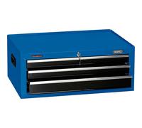 Draper 26" Intermediate Tool Chest (3 Drawer), Blue