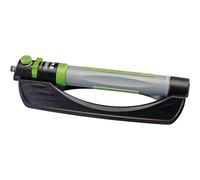 Draper 3-in-1 Oscillating Sprinkler | 6 to 19 Hole Settings | Adjustable Spray Angle | Built-in Flow Control | Lawn Watering Tool | Screen Filter Washer | 25089