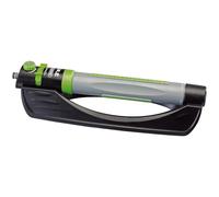 Draper 3-in-1 Oscillating Sprinkler | 6 to 19 Hole Settings | Adjustable Spray Angle | Built-in Flow Control | Lawn Watering Tool | Screen Filter Washer | 25089