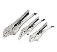 Draper Auto Locking Pliers Set (3 Piece) Pk 1 07103