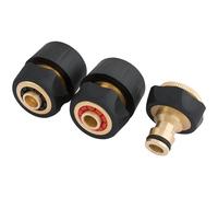 Draper Brass And Rubber Hose Connector Set (3 Piece) 24529