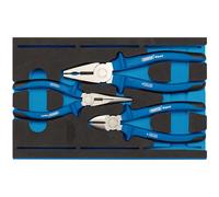 Draper 63262 Heavy Duty Plier 3 Piece Set in 1/4 Drawer Eva Insert Tray