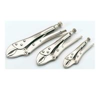 Draper 14040 Curved Jaw Self Grip Pliers Set (3 Piece) per set
