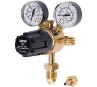 Draper 70147 Industrial Gas Bottle Regulator with Double Gauge, 300 bar, Gold