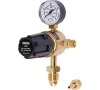 Draper 300 Bar Industrial Single Gauge Gas Bottle Regulator