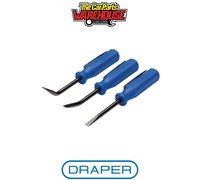 Draper 30598 Mini Pry Bar Set 125mm Blue (3 Piece)