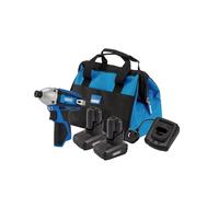 Draper 30605 12V Cordless Impact Driver Kit, 2 x 4.0Ah, 1 x Fast Charger, 1 x Tool Bag