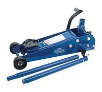 Draper 30612 Heavy Duty Garage Trolley Jack with Quick Lift Facility, 3 Ton , Blue