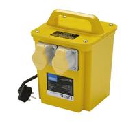 Draper 30621 3.3kVA Site Transformer 230V to 110V Portable 2x 16A IP44 1.65kVA
