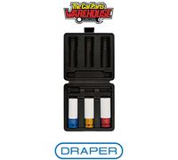 Draper 30630 Draper HI-TORQ Wheel Nut Sockets for Alloy Wheels 1/2" Sq Dr (3 Pie