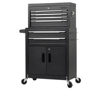 Draper 30680 Combined Roller Cabinet And Tool Chest, 6 Drawer, 24"