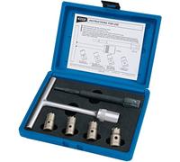 Draper 30823 Expert Diesel Injector Seat Cutter Set, 6 Pieces , Blue