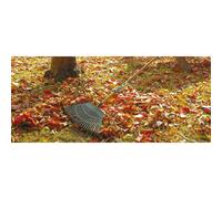 Draper 3083P Plastic Garden Leaf Rake Leaves Gardening 500mm Wooden Handle