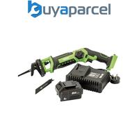 Draper 30901 D20 20V Pruning Saw 1 X 4.0Ah Battery 1 X Fast Charger each 5