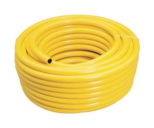Draper 30m Garden Watering Hose | Reinforced with Polyester Yarn 12 mm Hose Pipe | 2mm Thickness Heavy Duty PVC Gardening Hose | Long reach | 56314 Yellow
