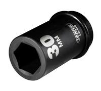 Draper 30mm 1" Dr Deep Impact Socket Single Hex HI-TORQ
