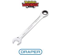 Draper 31015 Metric Ratcheting Combination Spanner 18mm