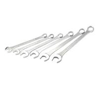 Draper 31167 Heavy Duty Long Pattern Metric Combination Spanner Set, 6 Pieces , Blue