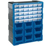 Draper Tools 31232 Nine Bin Organizer , Blue