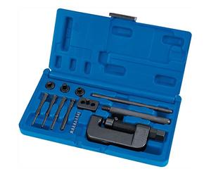 Draper 31318 Expert Motorcycle Chain Splitter and Riveter Kit , Blue