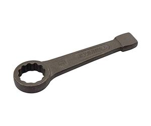 Draper 31420 Metric Ring Slogging Flat Spanner, 32 mm Size,Blue