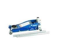 Draper 31479 Aluminium/Steel Trolley Jack with Quick Lift Facility, 2.5 Tonne Capacity , Blue