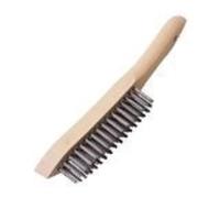 Draper 31563 Expert 310mm Heavy Duty 4 Row Wire Scratch Brush 310 mm , Blue