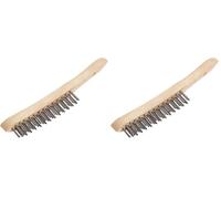 Draper 31569 290 mm 3-Row Wire Scratch Brush (Pack of 2)