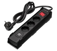 Draper 31712 Bunker Eu Power Strip With Magnetic Holder