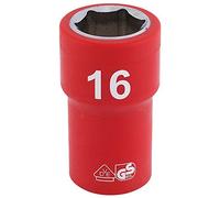 Draper 31714 3/8-Inch Square Drive Metric VDE Socket, 16 mm