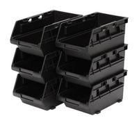 Draper 31773 Bunker Load-Up Stack Storage Bin Set (6 Piece)